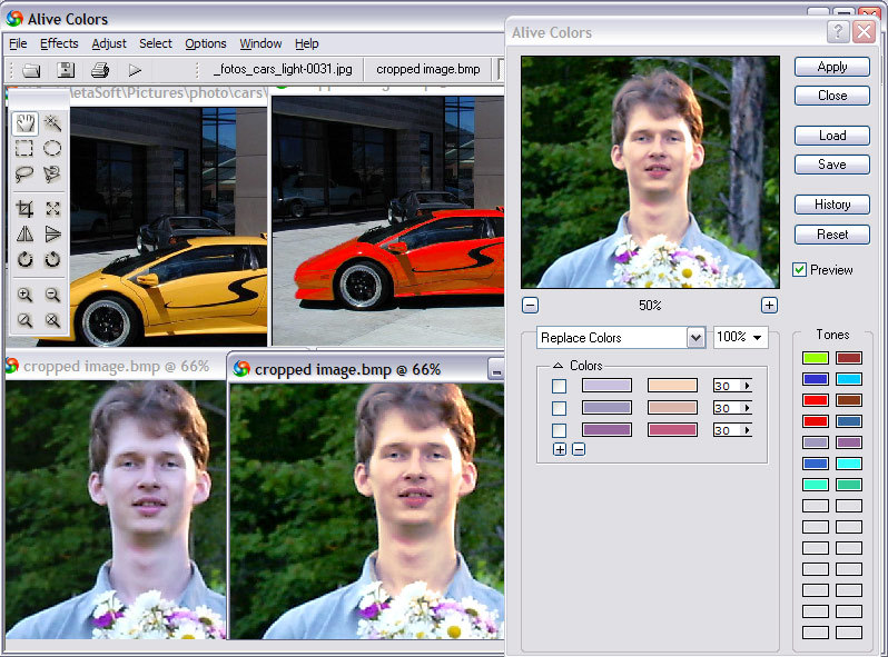 Alivecolors Freeware Screenshot